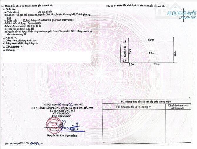 CHÍNH CHỦ BÁN NHÀ 4 TẦNG tại TT Chúc Sơn (phường Chương Mỹ), nhà mới, đẹp, tiện nghi