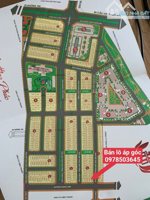 Bán lô đất vị trí đẹp đường 20m tại khu đô thị Lạc Hồng Phúc, Mỹ Hào, Hưng Yên - 1