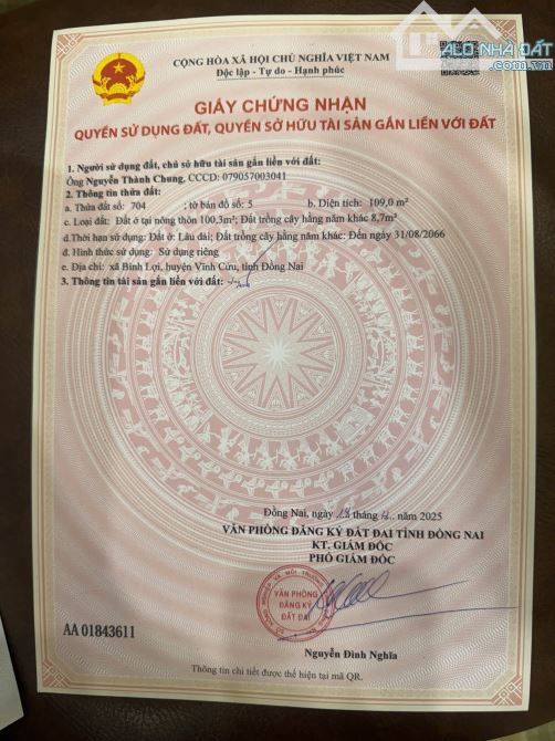 Đất đầu tư gần cầu bạch đằng 2 gần trung tâm thạnh phú - 1