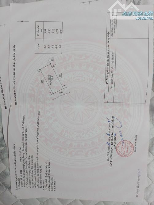BÁN NHÀ 03 TẦNG HƯỚNG TÂY NAM TRUNG TÂM P QUANG TRUNG NGAY SÁT MẶT ĐƯỜNG PHAN BÁ VÀNH - 1