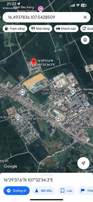 Cần bán lô đất đẹp 162m2 kiệt ô tô Lý Thái Tổ, An Hoà, Huế sau lưng bến xe phía Bắc - 1