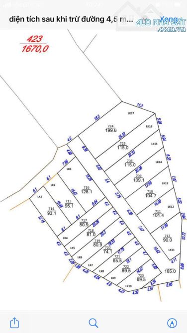 Đất đẹp tiềm năng có 102 tại Sen Trì- Bình Yên- Hà Nội - 1