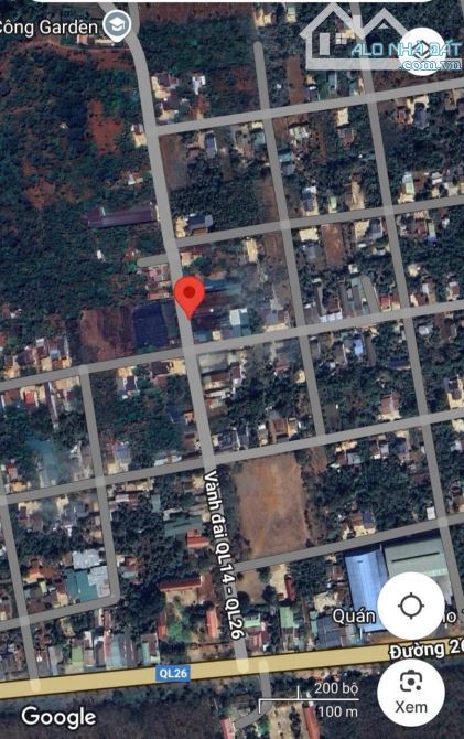 Mặt tiền vành đai 14/26 đoạn sân bóng buôn Kotam - 1