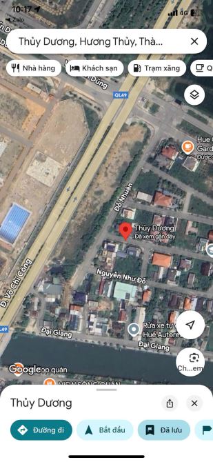 Bán đất biệt thự KQH Văn Tiến Dũng, tặng nhà vườn, Thuỷ Dương, Hương Thuỷ, TP Huế - 1