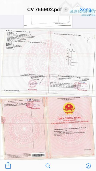 Bán đất  giá chính chủ KCN TÂN ĐỨC sổ hồng riêng, hỗ trợ vay Ngân hàng - 1
