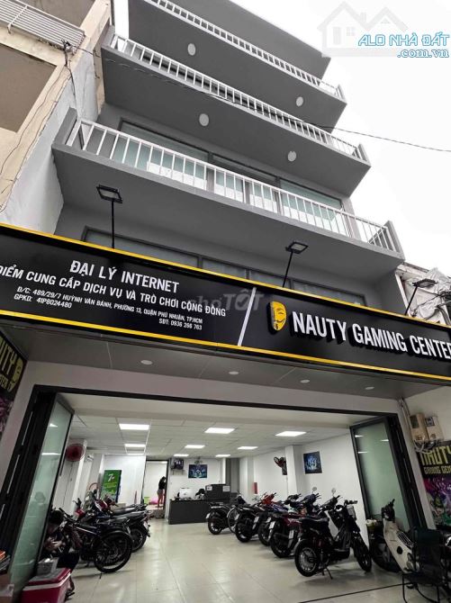 BÁN TÒA NHÀ VĂN PHÒNG 6 TẦNG 7X16.5M – HẺM XE HƠI HUỲNH VĂN BÁNH, P.13, PHÚ NHUẬN - 1