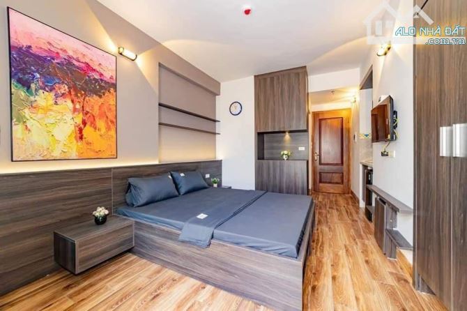 TÒA CHDV 7 TẦNG THANG MÁY 60M2 MT 5,6M  NGÕ THÔNG 17 PHÒNG TẠI PHỐ MINH KHAI - 1