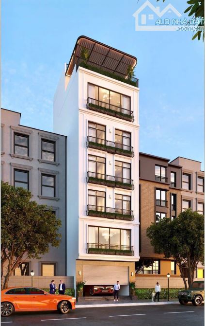 Bán Nhà MP Hồng Tiến Long Biên 48m2 7T. Đường 40m, Vỉa Hè Đá Bóng. 27.9 Tỷ - 1