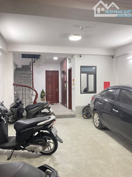 Toà 8 tầng Văn phòng+ căn hộ, tự xây mặt ngõ Yên lạc, 7 chỗ vào, 80 tr/tháng. Giá 25.5 tỷ - 1
