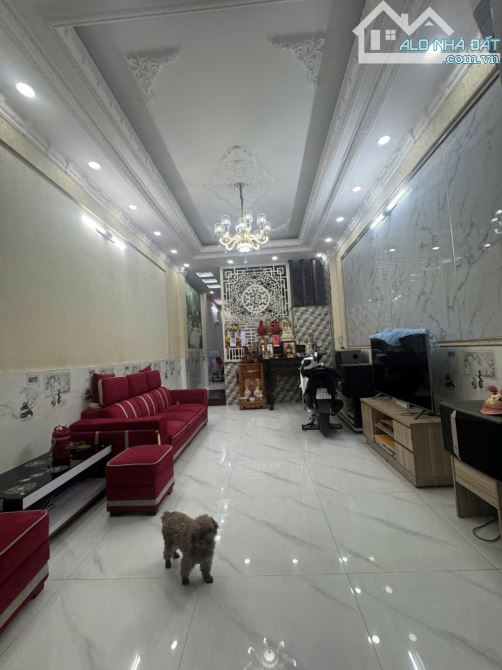 Bình Tân,hẻm ô tô, Nhà mới đẹp 4 tầng 72M2, gần MT, giá rẻ. - 1