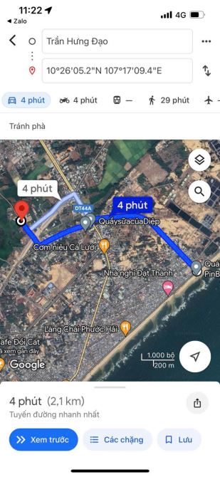 LONG MỸ SÁT THỊ TRẤN PHƯỚC HẢI- CÁCH BIỂN 2KM - 1