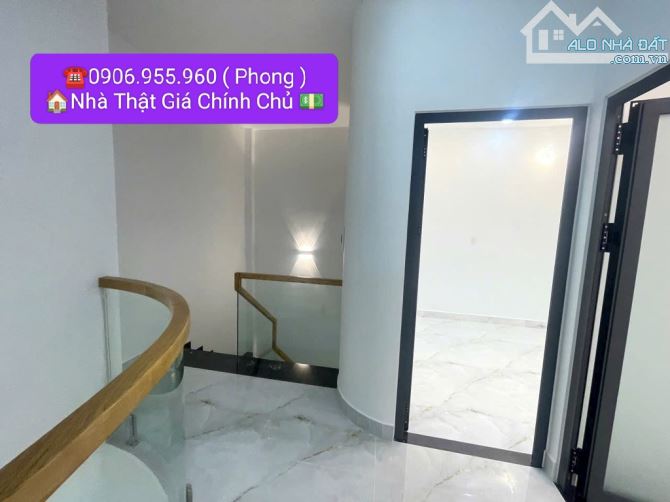 Q6 - NHÀ MỚI ĐẸP Ở NGAY - 47M2 - NỞ HẬU TÀI LỘC - HẺM XE HƠI TỚI CỬA ĐẬU THOẢI MÁI - 12