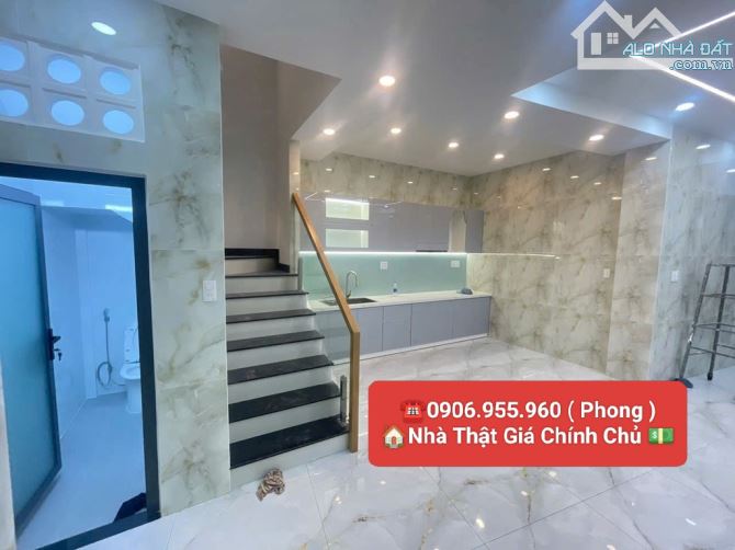 Q6 - NHÀ MỚI ĐẸP Ở NGAY - 47M2 - NỞ HẬU TÀI LỘC - HẺM XE HƠI TỚI CỬA ĐẬU THOẢI MÁI - 15