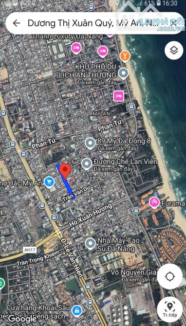 VIP! BÁN ĐẤT 85M2 - 5,98 TỶ - MT DƯƠNG THỊ XUÂN QUÝ - Q. NGŨ HÀNH SƠN - 2
