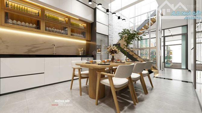 Bán nhà mới 3 mê, DT 80m2, mặt tiền Tôn Đức Thắng. Chính chủ, 15 tỷ, để lại full nội thất - 2