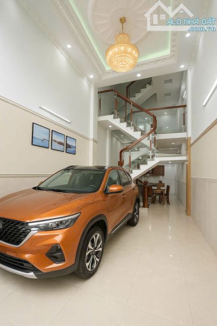 "nhà đẹp 5 tầng ngay Phan Huy Ích 74.1(4m2x17m)  XE TẢI 6mTHÔNG - Ô TÔ NGỦ TRONG NHÀ - 5 T - 2