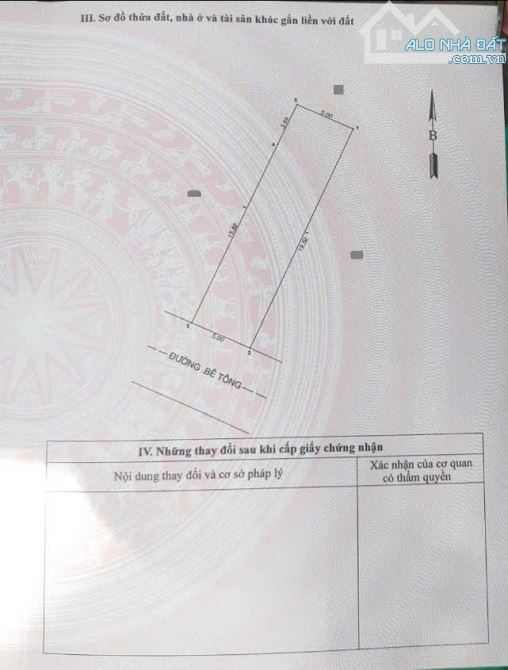 Bán đất 5x19.5m, hẻm (rộng 6m) Cây Da p. Tân Đông Hiệp, thổ cư 100% - 2
