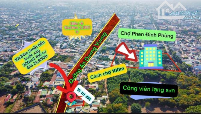 Đất hẻm 2 Mặt tiền trước sau An Dương Vương - 2
