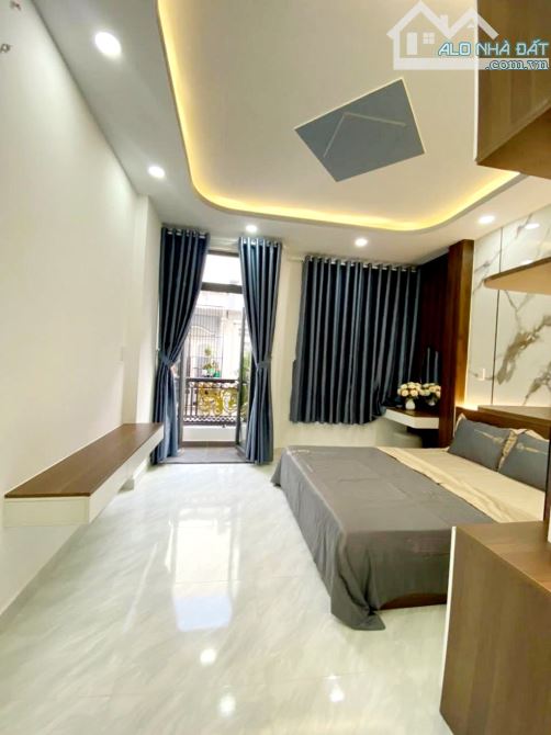 Siêu Phẩm HXH - LÊ VĂN THỌ - GÒ VẤP - 4m×12m - 3 Tầng Đẹp - 6.x TỶ. - 2