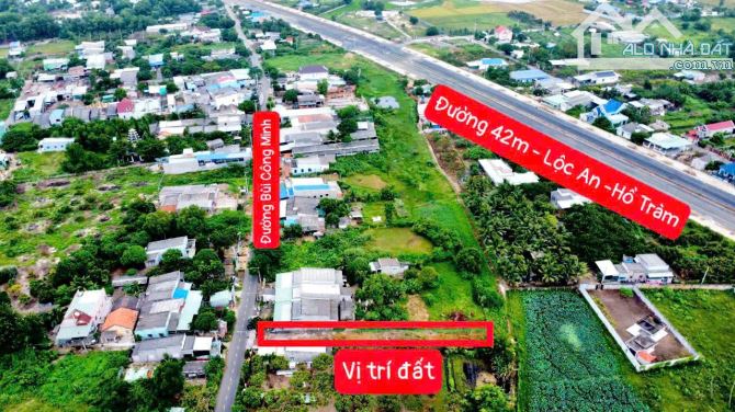 ĐƯỜNG BÙI CÔNG MINH- TT PHƯỚC HẢI - CÁCH BÃI TẮM CHỈ 1KM 🌈 Diện tích : 487.5m2 - 2