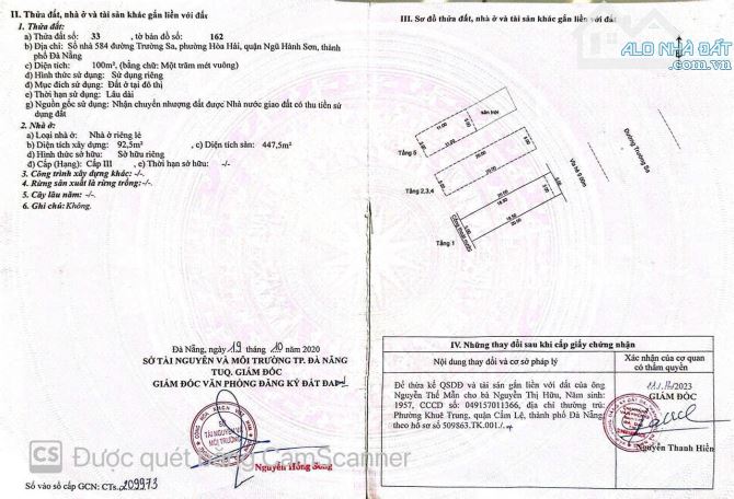 Bán toà căn hộ mặt tiền  Đường Trường Sa- Quận Ngũ Hành Sơn - 3