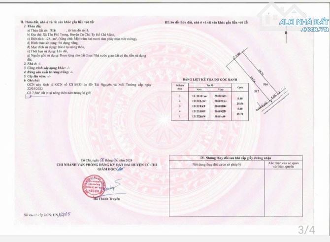đẩy nhanh lô đất đường nhựa, 130m2 xã tân phú trung, củ chi, 470 triệu, sổ hồng riêng - 3