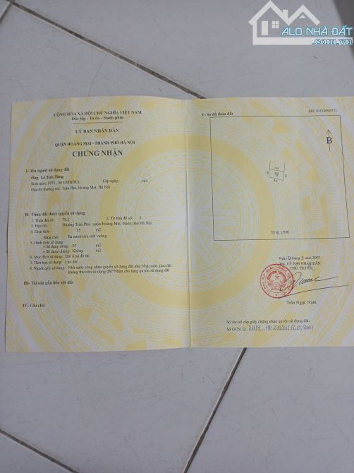 Bán Gấp Nhà Mặt Phố 363 Năm Dư Trần Phú Hoàng Mai Hà Nội - 3