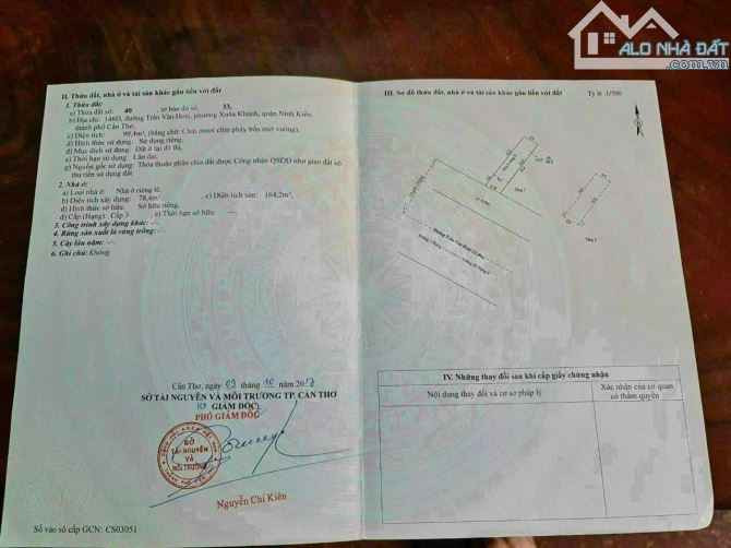 BÁN NHÀ MẶT TIỀN ĐƯỜNG TRẦN VĂN HOÀI GẦN BỆNH VIỆN VINMEC , SIÊU THỊ VINCOM - 3