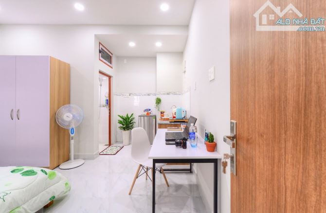 Trống 1 phòng full nội thất Ngã tư hàng xanh Bình Thạnh - 3