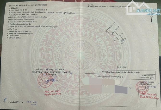 Bán đất Hương Sơ, không dính trụ điện, hàng xóm trí thức, giá rẻ đầu tư - 3