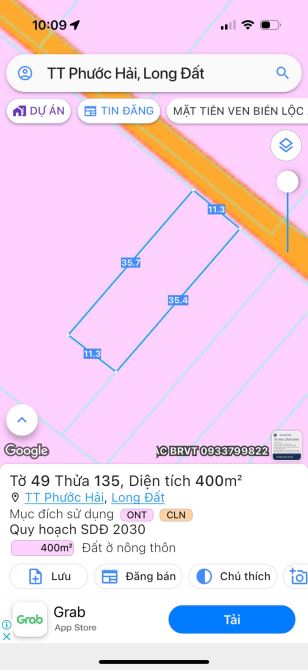 VƯỜN NHÃN THỊ TRẤN PHƯỚC HẢI- GẦN BIỂN PHƯỚC HẢI - LONG ĐẤT - BRVT - 3