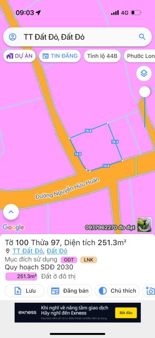 🎄🎄BÁN LÔ GÓC 2 MẶT TIỀN NGUYỄN HỮU HUÂN -  TRUNG TÂM TT ĐẤT ĐỎ - BRVT - 3