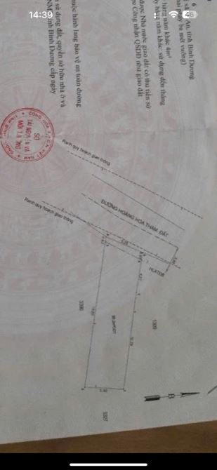 Nha 2 tầng đông hoà dĩ an hoàng hoa thám dt 93m2 - 4