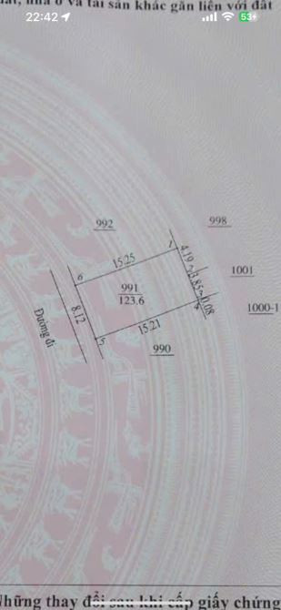 B,án Đất Vân Canh - Hoài Đức, 123m2 Cực Đẹp Mặt Tiền 8.12m, Khu phân lô đồng bộ đường 13m - 4
