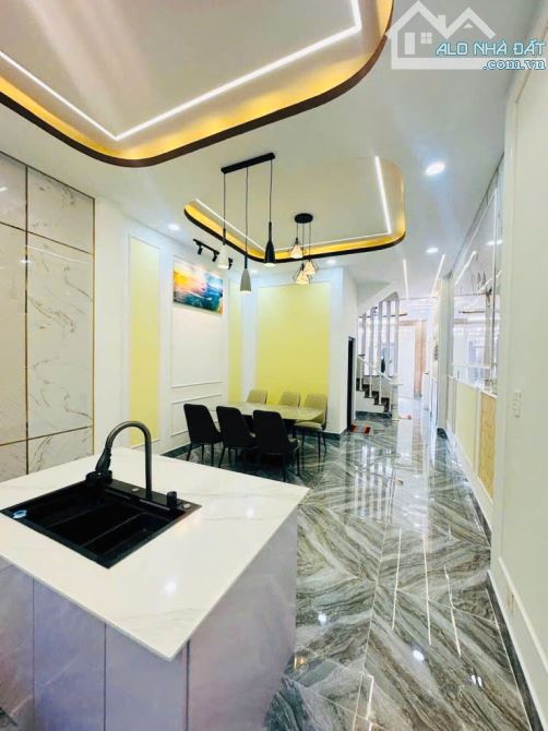 GIẢM 500TR NHÀ MẶT TIỀN THẠNH XUÂN Q12 76M2 4 TẦNG 4 PN NHỈNH 7 TỶ - 5