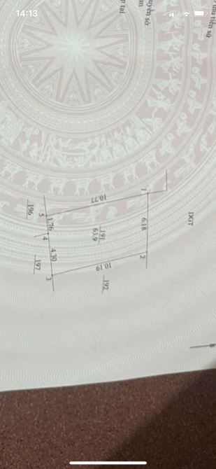 63,9m2 Đồng Súc, Trung tâm TT Phùng sát vườn hoa hưởng lưu không, vỉa hè ô tô tránh giá 9x - 5