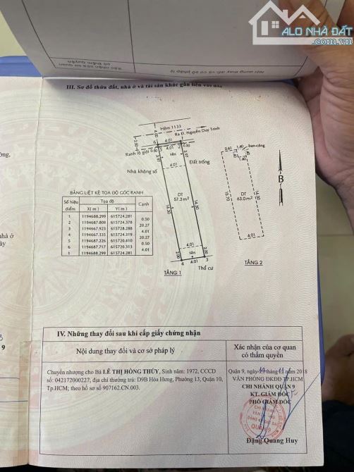 BÁN NHÀ QUẬN 9,NHÀ MỚI ĐẸP KIÊN CỐ 2TẦNG DT84M,HẺM XE HƠI NGAY NGUYỄN DUY TRINH,CHỈ 6TỶ TL - 5
