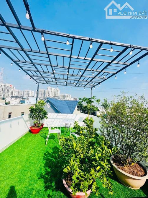 GIẢM 500TR NHÀ MẶT TIỀN THẠNH XUÂN Q12 76M2 4 TẦNG 4 PN NHỈNH 7 TỶ - 6