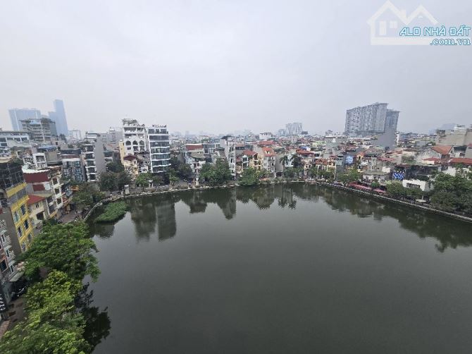 Đẳng cấp 8 tầng mặt Hồ 135 Đội Cấn, nội thất 5*, thang máy, vỉa hè đỉnh. Giá 32 tỷ - 6