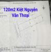 Đất kiệt Nguyễn Văn Thoại cạnh An Hải Đông 1. S= 120m2 Ngang 5m vuông vức. Giá: 10.8 tỷ