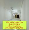 nhà mặt tiền 8m khu Hoàng Hoa Thám giá 24tr/tháng