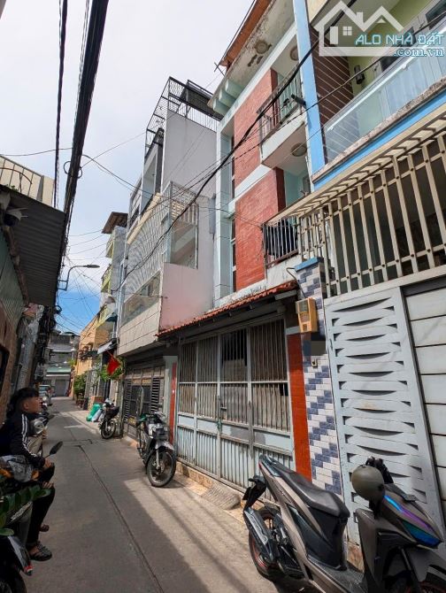 🏡Nhà Mới Hẻm 5m Lũy Bán Bích Tân Phú - 4x15m 3 Lầu 4Pn 4Wc Giá 6.5 Tỷ Thương Lượng.