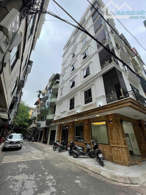 Tòa 9 tầng phân lô Cầu Giấy, ô tô tránh, vừa ở vừa cho thuê DT 120tr/1 tháng giá 24.5 tỷ