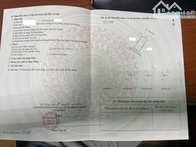 Bán căn nhà thô tuyến 2 mặt đường Máng Nước khu chung cư Hoàng Huy, An Đồng. Chỉ 7.1 tỷ