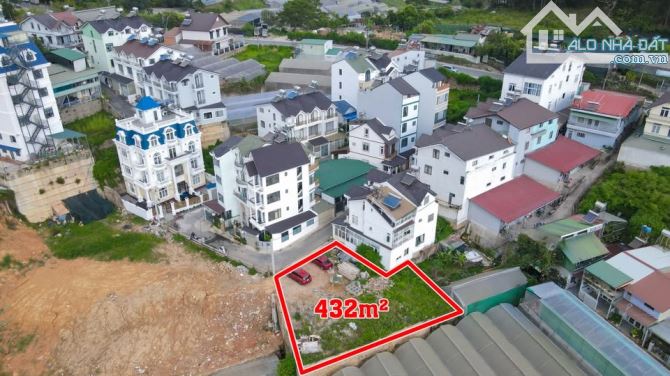 432m2 đất full thổ cư trung tâm Đà Lạt chỉ 13 tỷ thương lượng