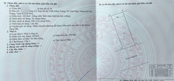 Nhà đẹp đường A2 Hoàng Cầm KĐT Vĩnh Điềm Trung, 4 tầng * 102m, sổ hoàn công, nội thất đẹp
