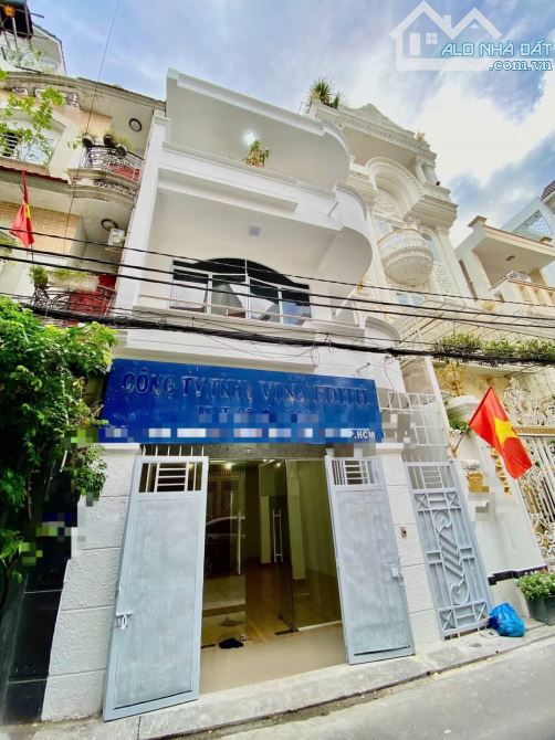 Bán nhà phường 15 Tân Bình,Phan Huy Ích, ô tô thông, 5x15m, 3 tầng, 4 phòng,7.x tỷ