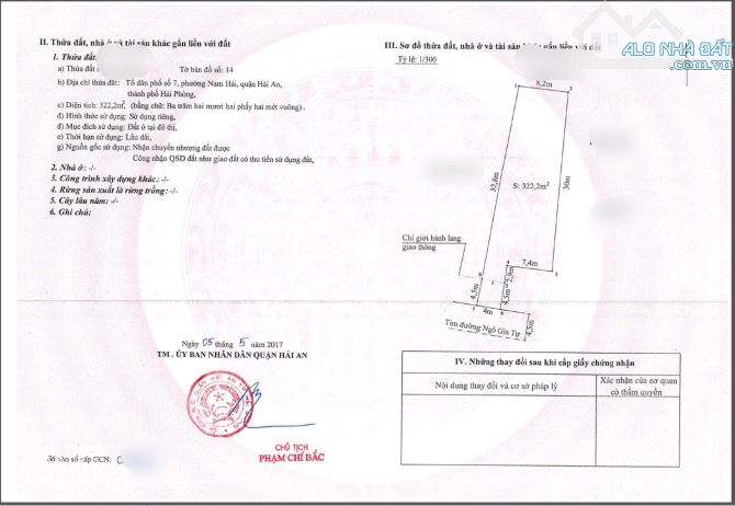 Ban 322m2 Mặt đường Ngô Gia Tự  vỉa hè rộng_ cách vòng xuyến LHP đúng 1km