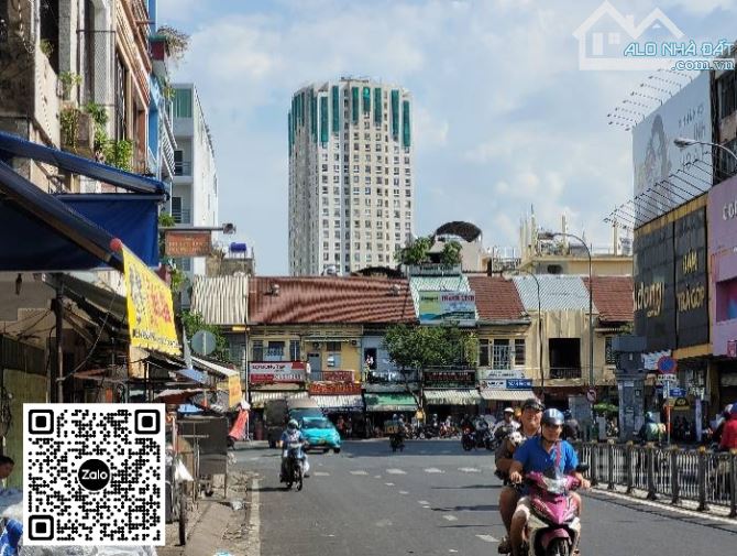 Q5 VỊ TRÍ SIÊU VIP - MẶT TIỀN BẾN XE CHỢ LỚN - NGUYỄN THỊ NHỎ - 6 TẦNG - THANG MÁY 200M2 - 10