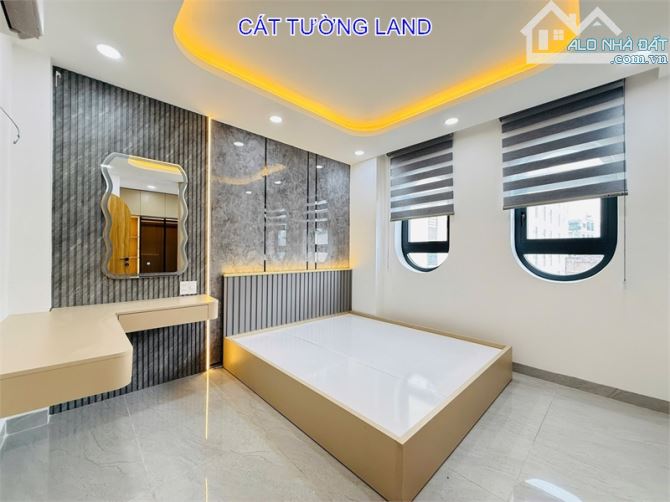Nhà mới 5.5x15m, 4 tầng đủ nội thất,  tại Phan Huy Ích, Phường 12. Giá chỉ 7.2 tỷ - 11